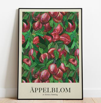 Äppelblom  –  Poster by Jessica Jämting