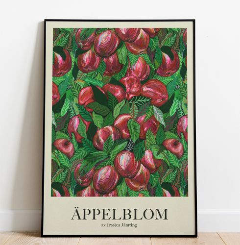 Äppelblom  –  Poster by Jessica Jämting