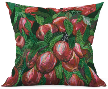 Äppelblom - Kuddfodral 50x50 cm - Ekologisk Bomull