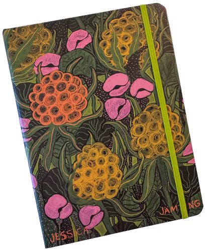 Djungelhjortron - Notebook – Skriv ner dina drömmar!