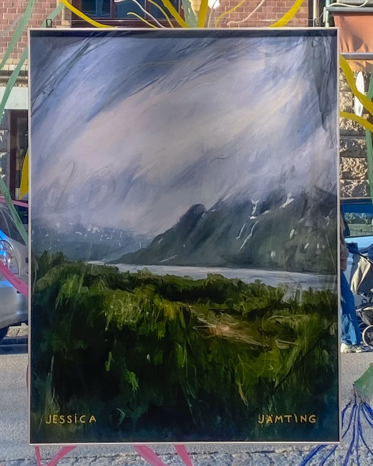 Lofoten - Originalmålning 70x94 cm av Jessica Jämting