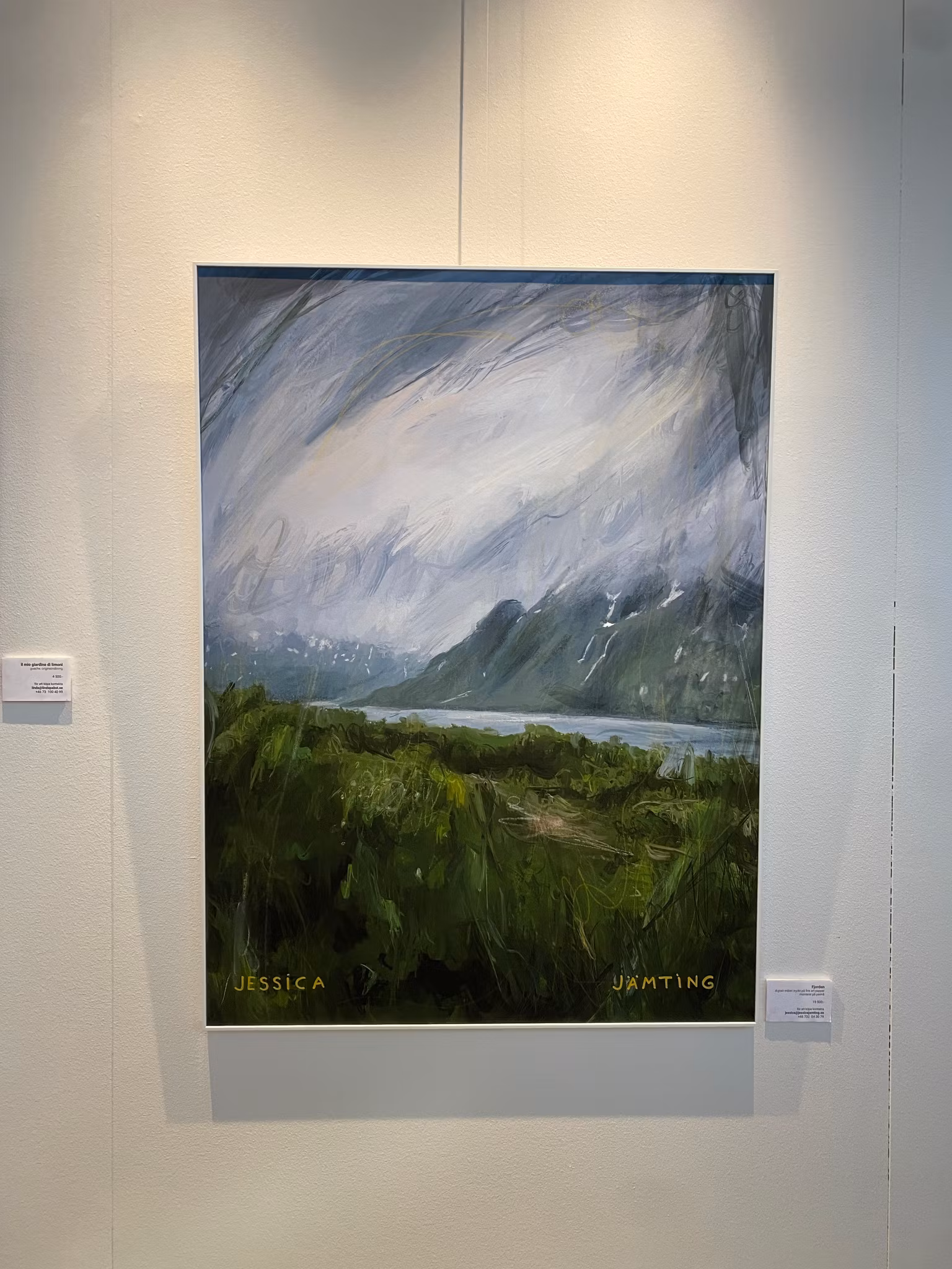 Lofoten - Originalmålning 70x94 cm av Jessica Jämting