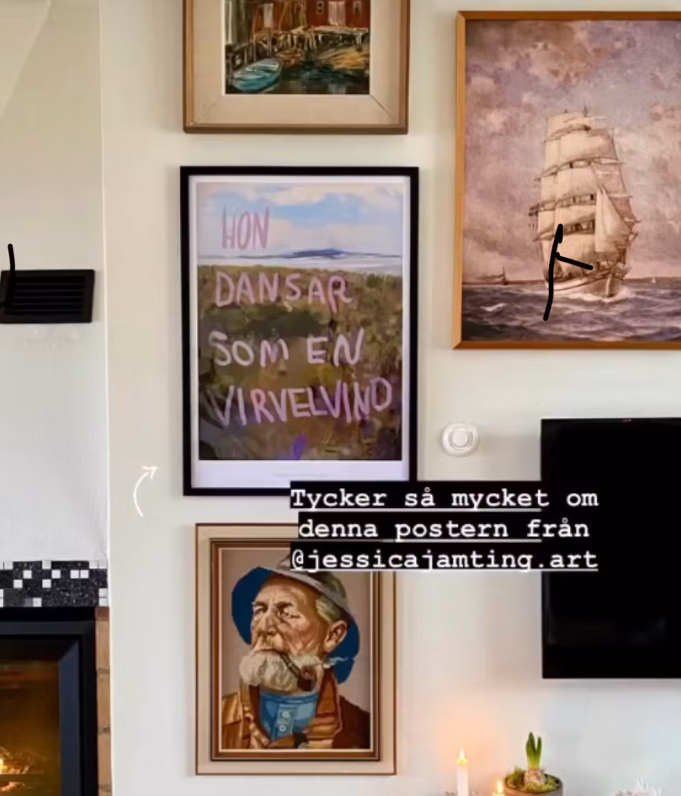 Virvelvind –  Poster av Jessica Jämting
