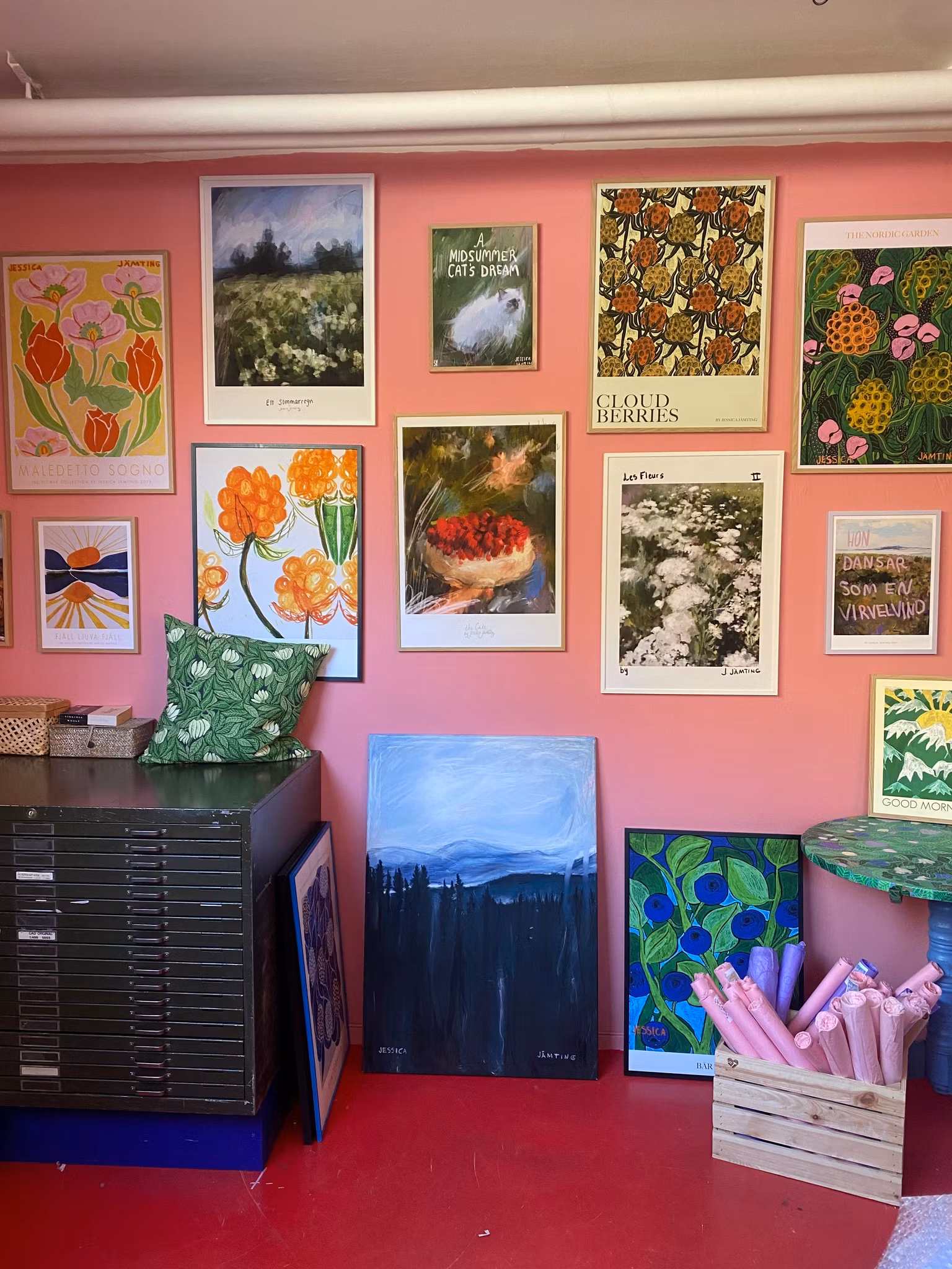 The Nordic Garden  –  Poster by Jessica Jämting