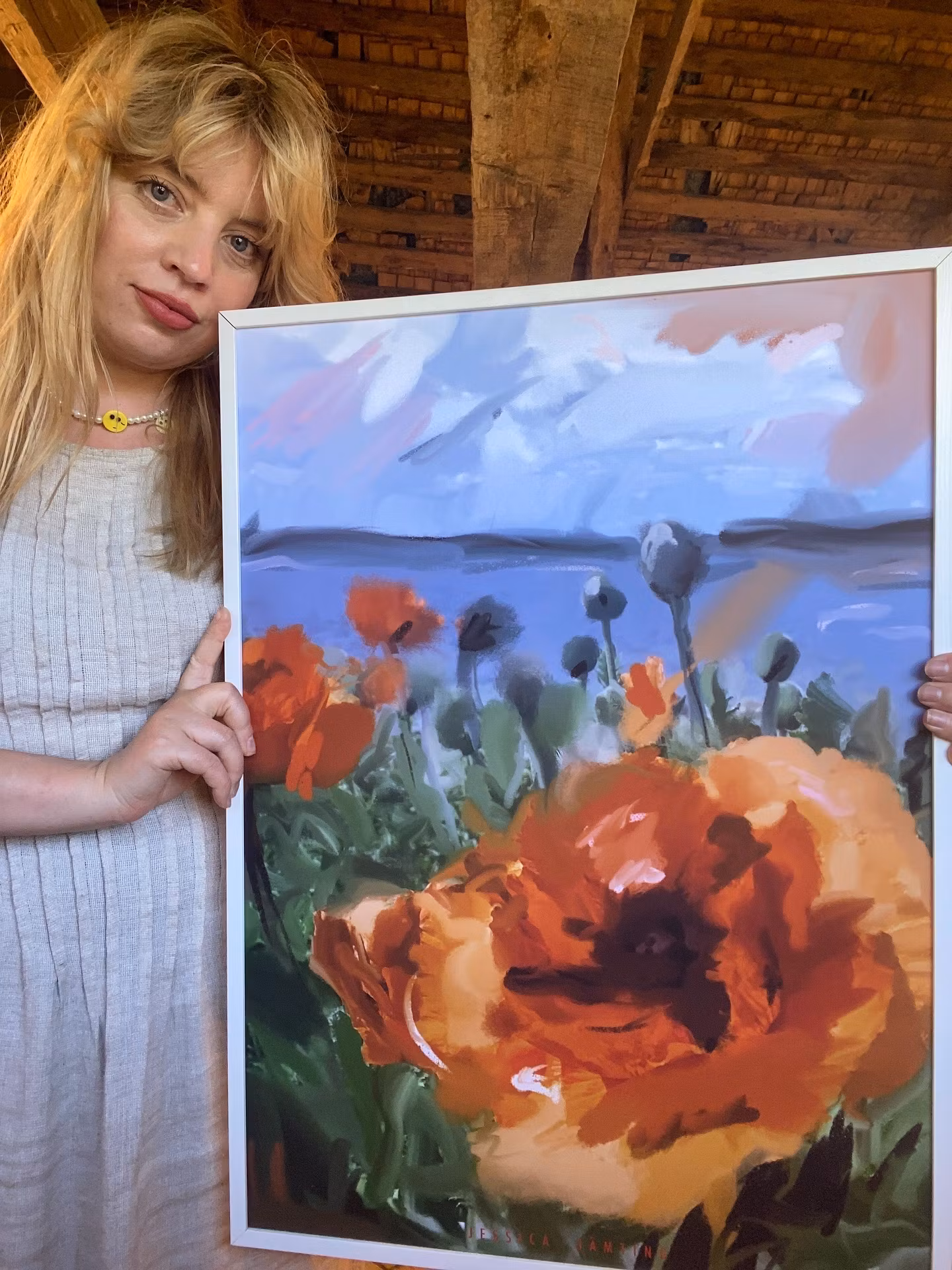 Varma Vågor –  Poster av Jessica Jämting