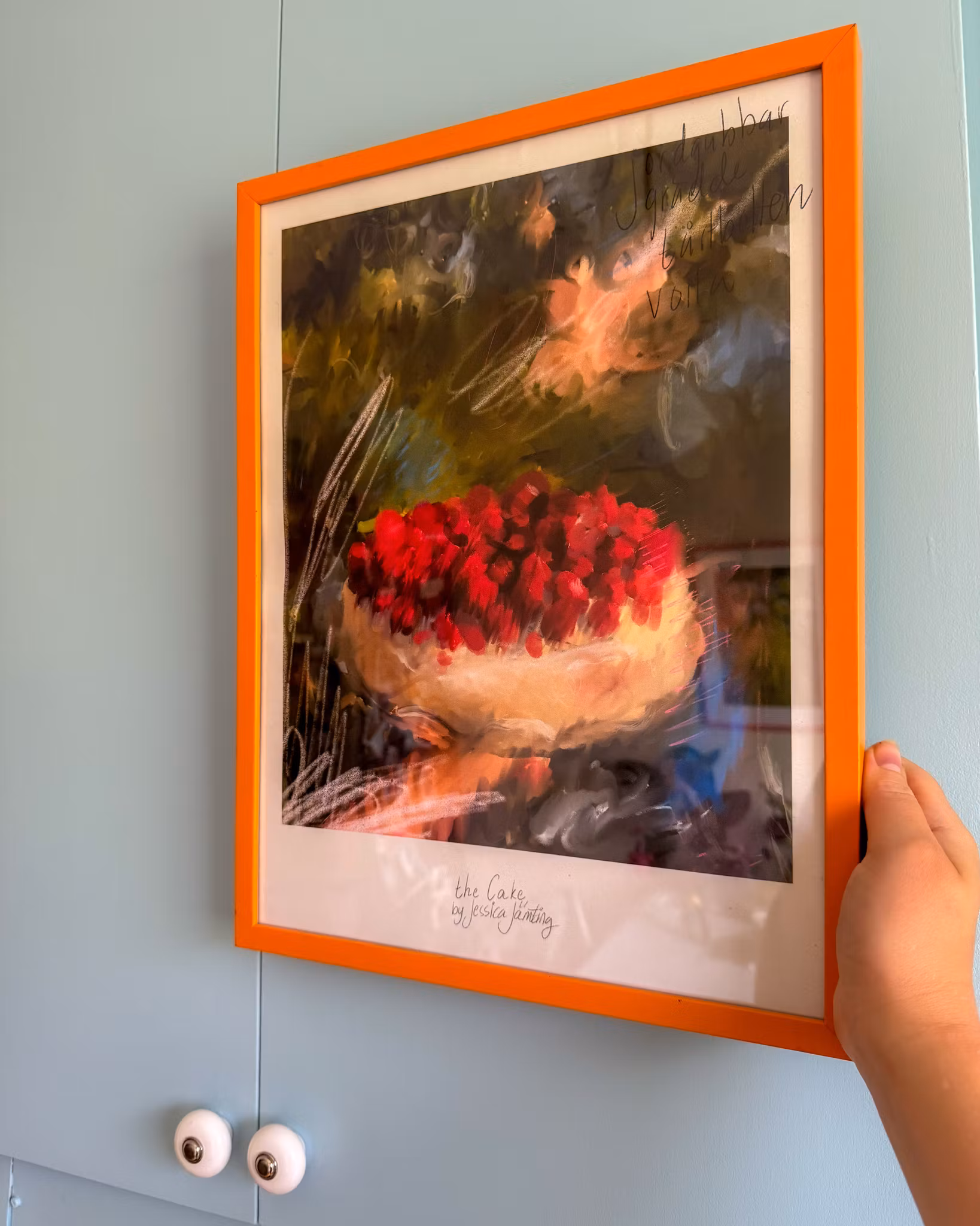 The Cake  –  Poster by Jessica Jämting