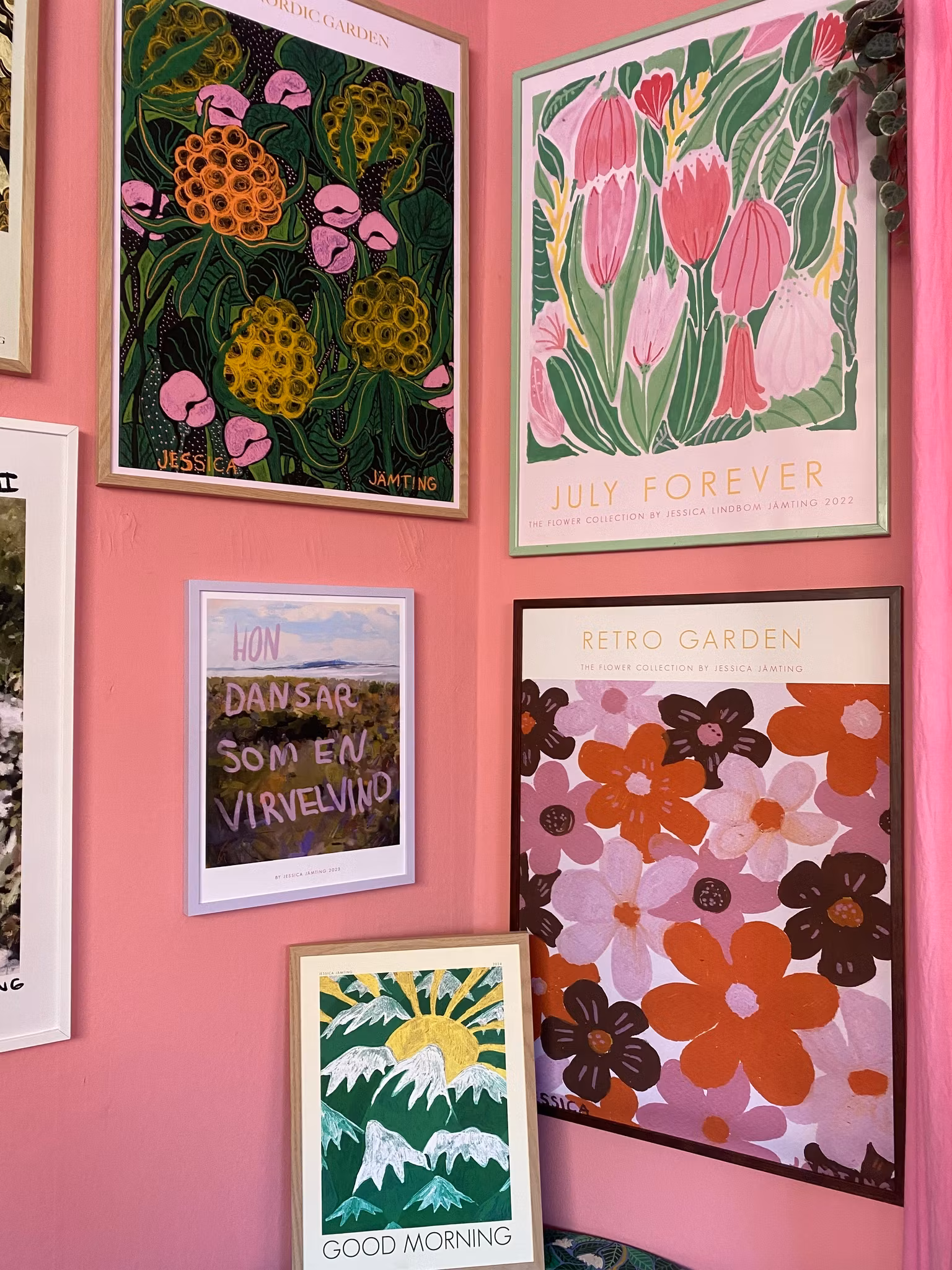 The Nordic Garden  –  Poster by Jessica Jämting