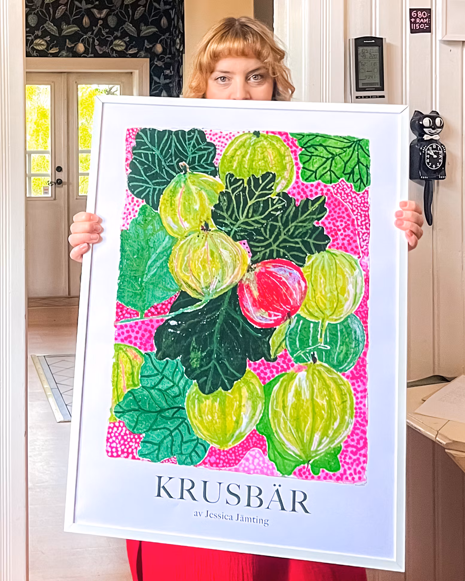Krusbär  –  Poster by Jessica Jämting