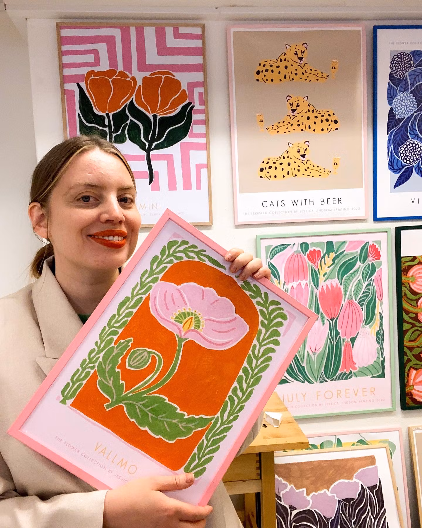 July Forever  - Poster av Jessica Jämting