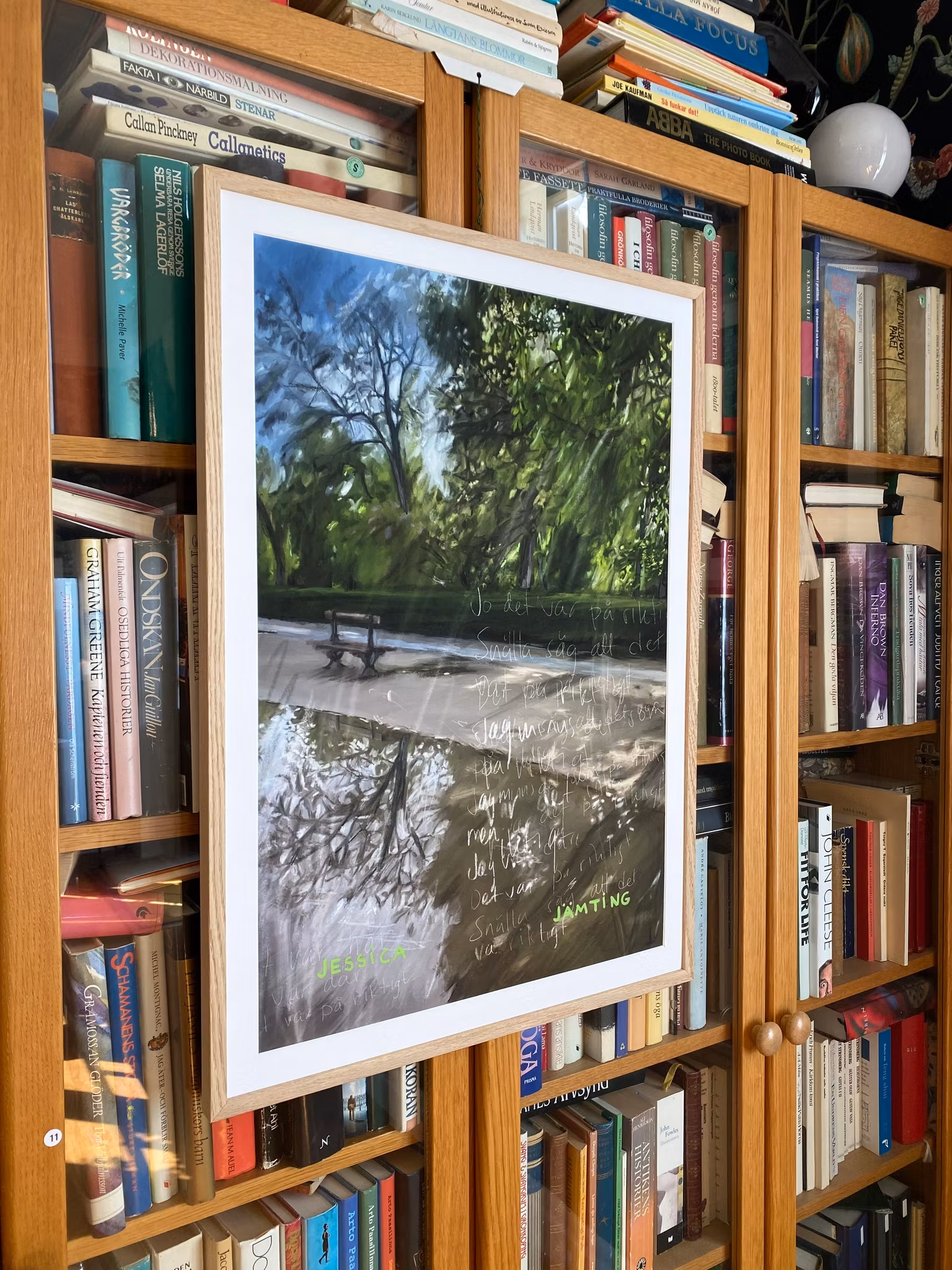 På Riktigt – Pintura original de Jessica Jämting