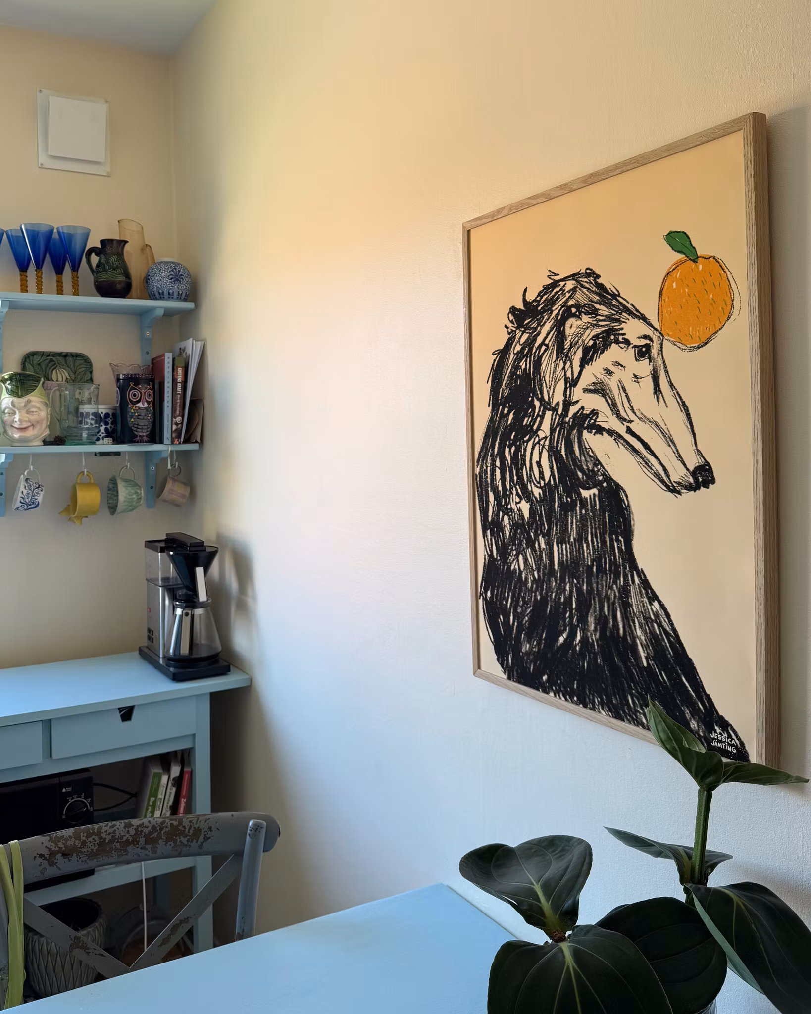 Hund  –  Poster by Jessica Jämting