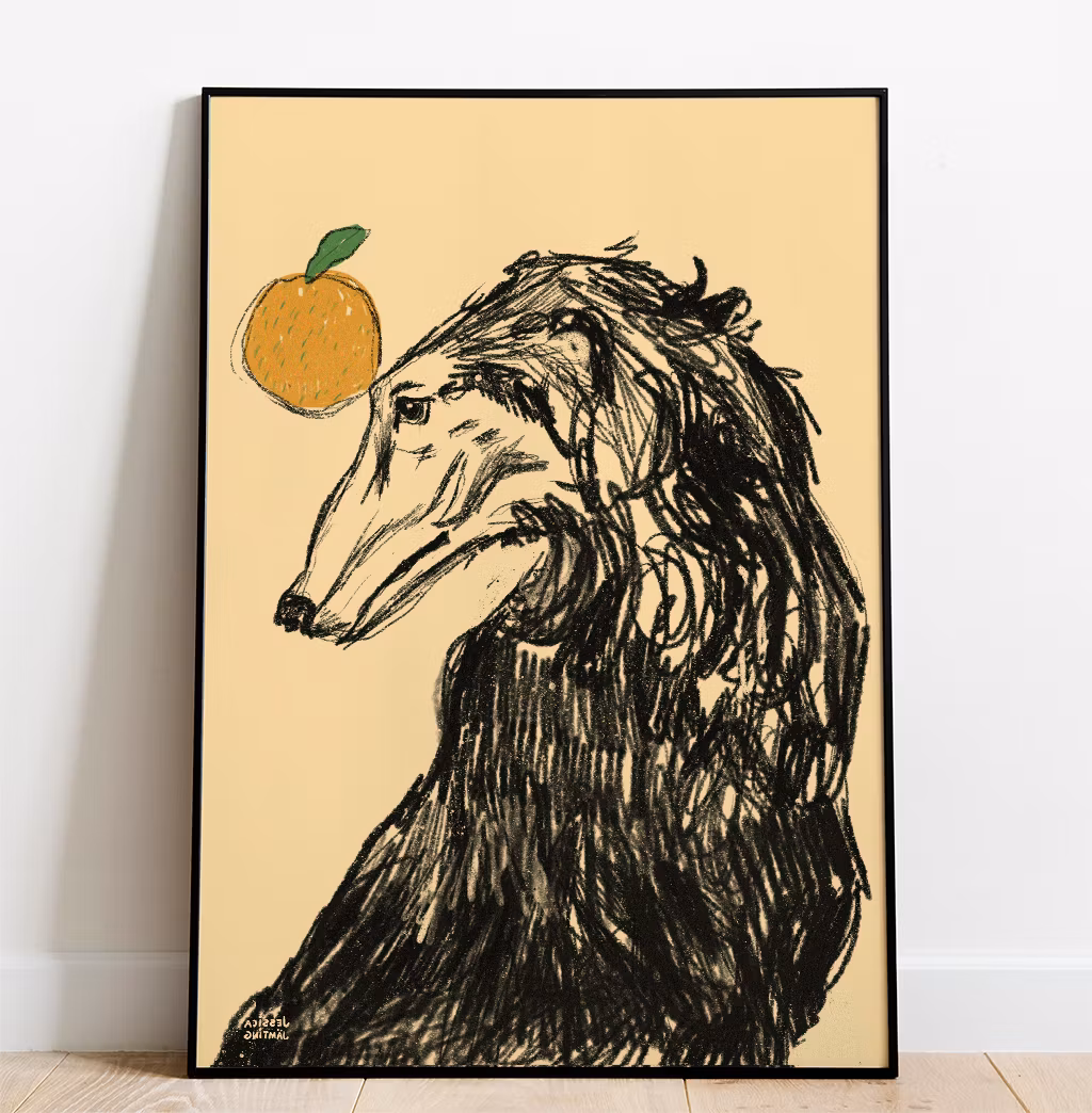 Hund II –  Poster by Jessica Jämting