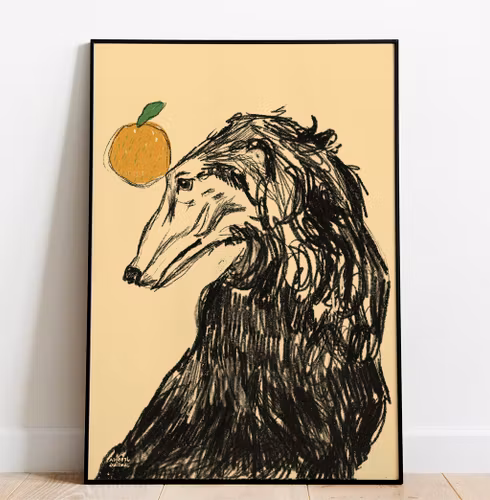 Hund II –  Poster by Jessica Jämting