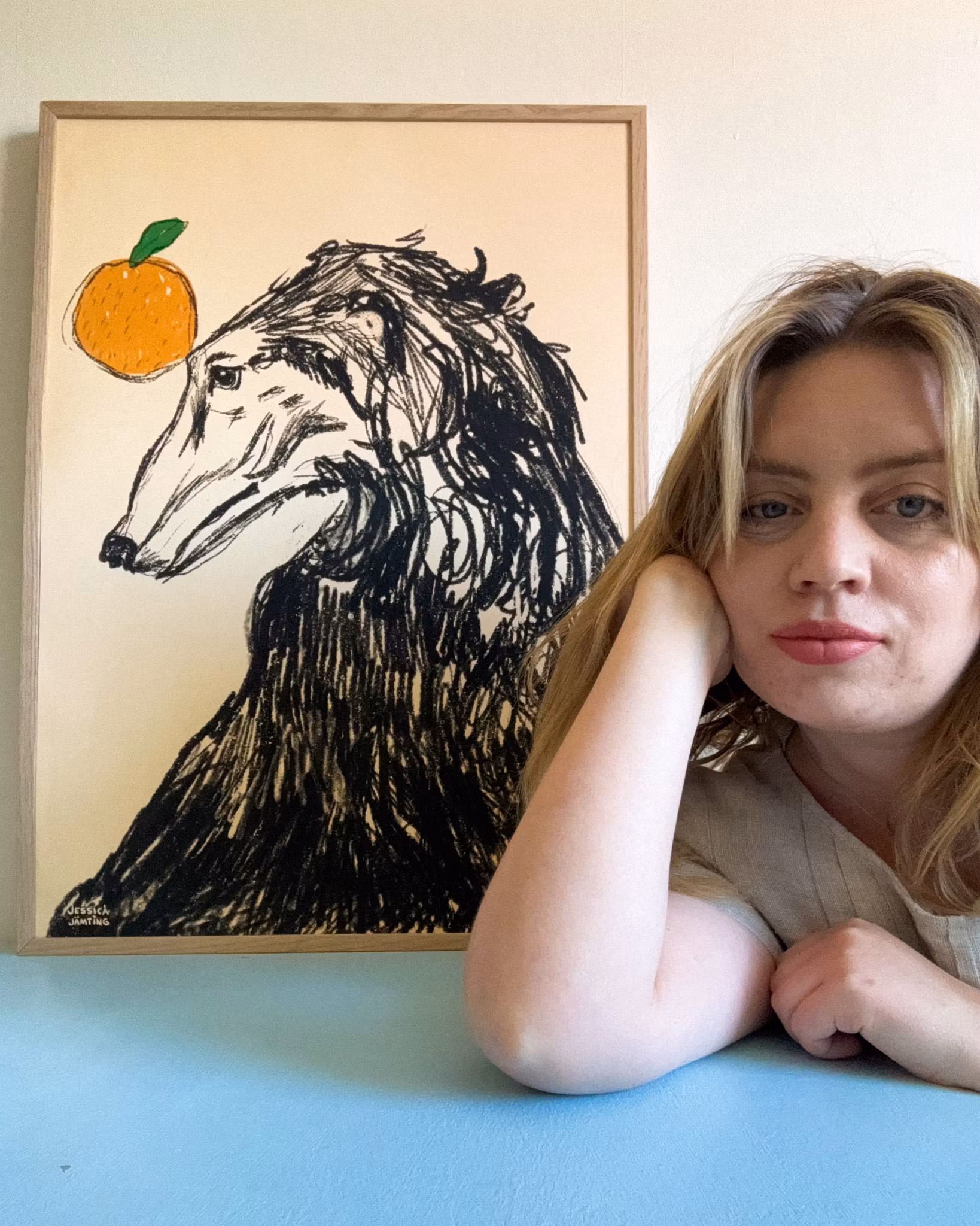 Hund II –  Poster by Jessica Jämting