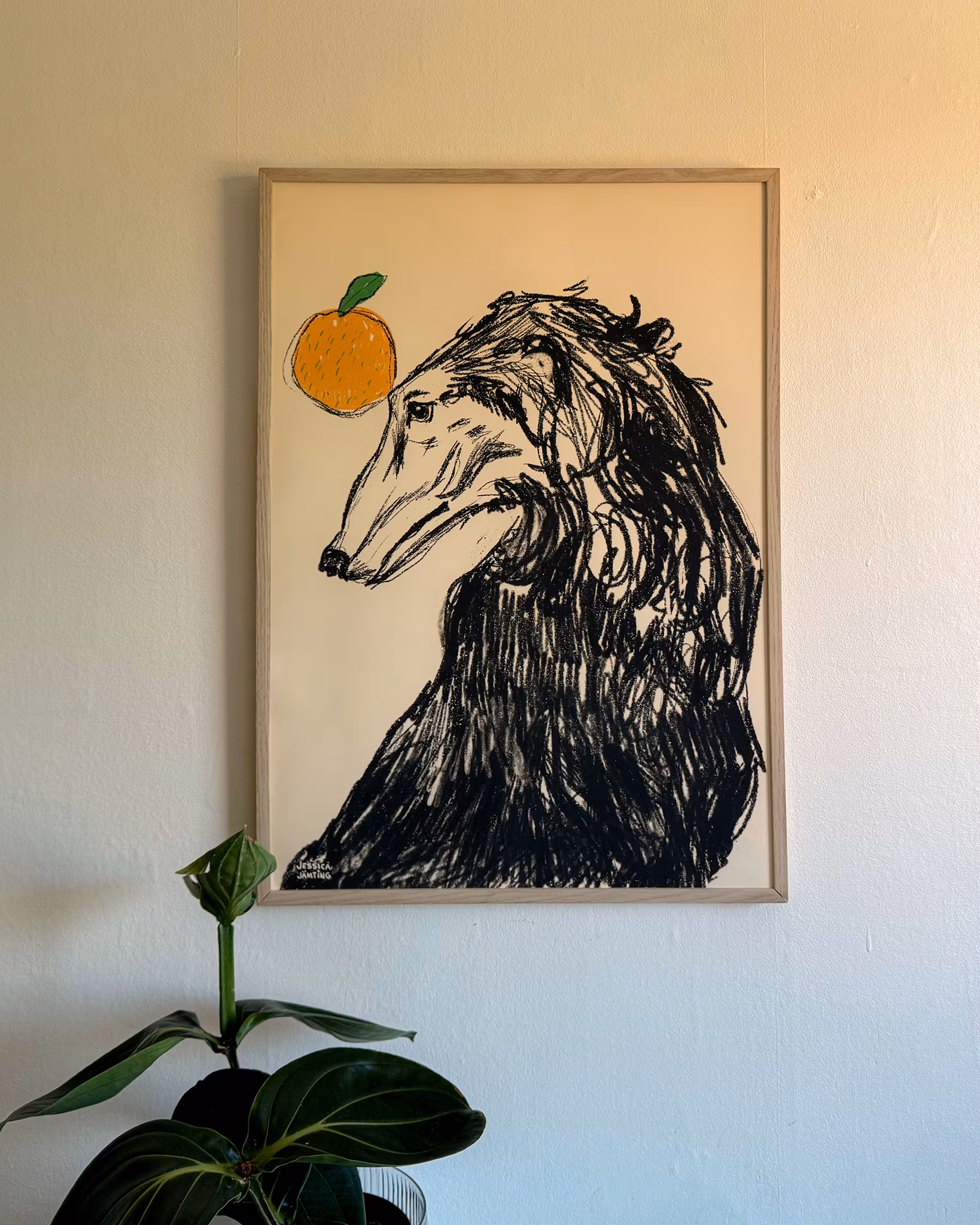 Hund II –  Poster by Jessica Jämting