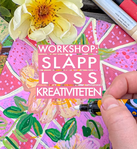 19/8 Workshop: Skapa & Skåla - Släpp loss kreativiteten-AW med Jessica Jämting