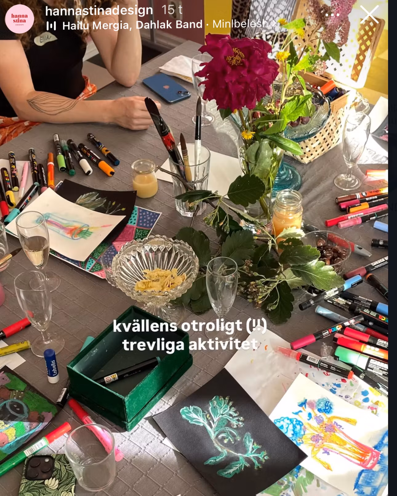 14/10 Workshop: Skapa & Skåla - Släpp loss kreativiteten-AW med Jessica Jämting
