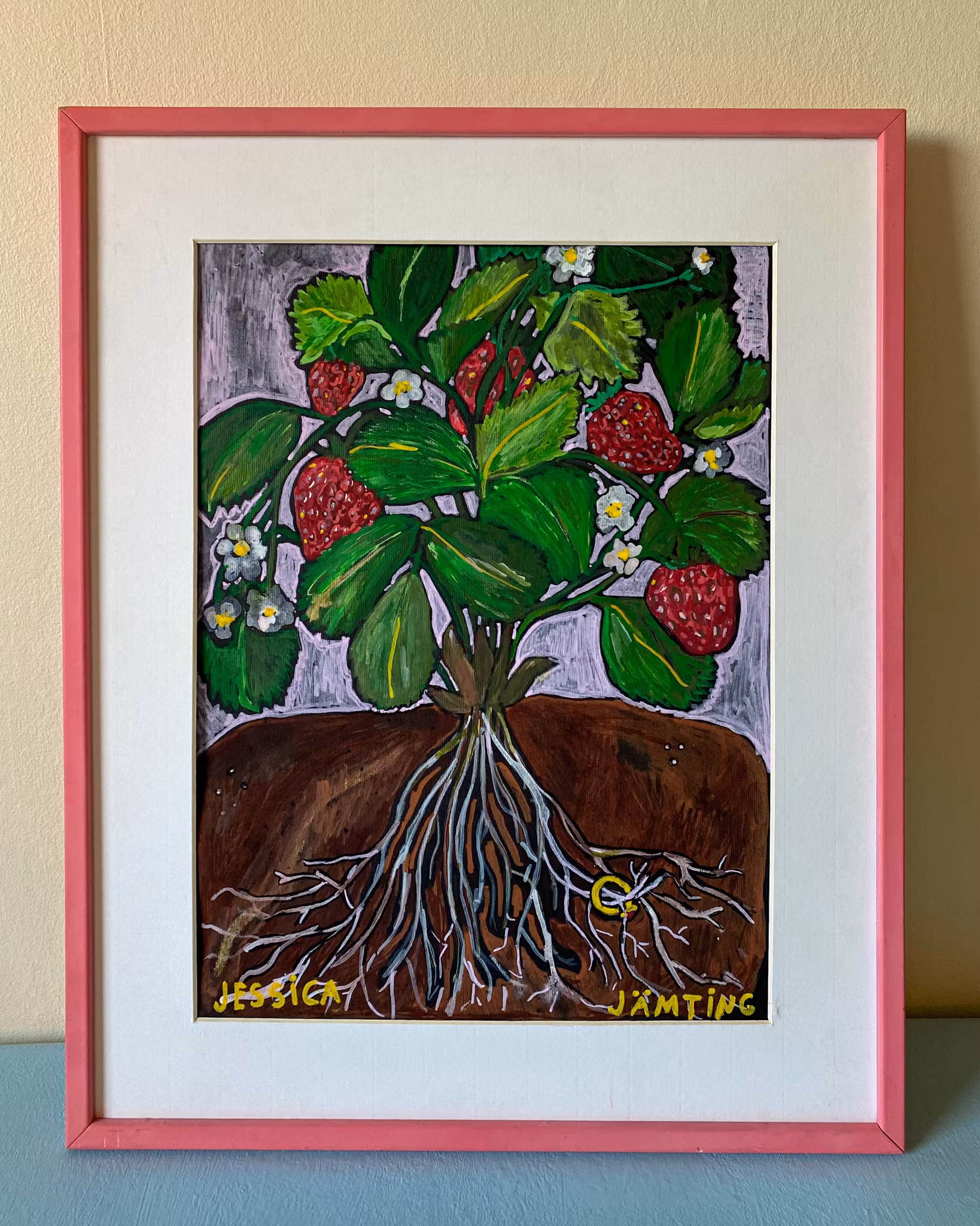 Ringen - Originalmålning av Jessica Jämting 40x50 cm