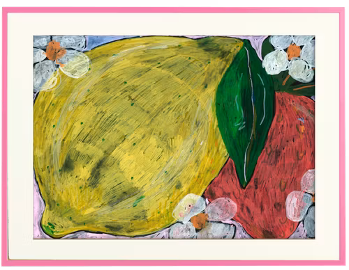 Fat Lemon - Originalmålning av Jessica Jämting 40x50 cm