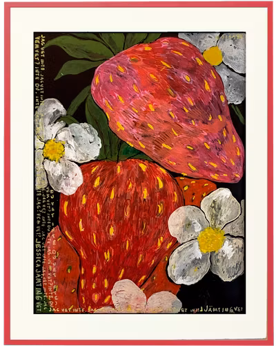 Goa gubbar - Originalmålning av Jessica Jämting 40x50 cm