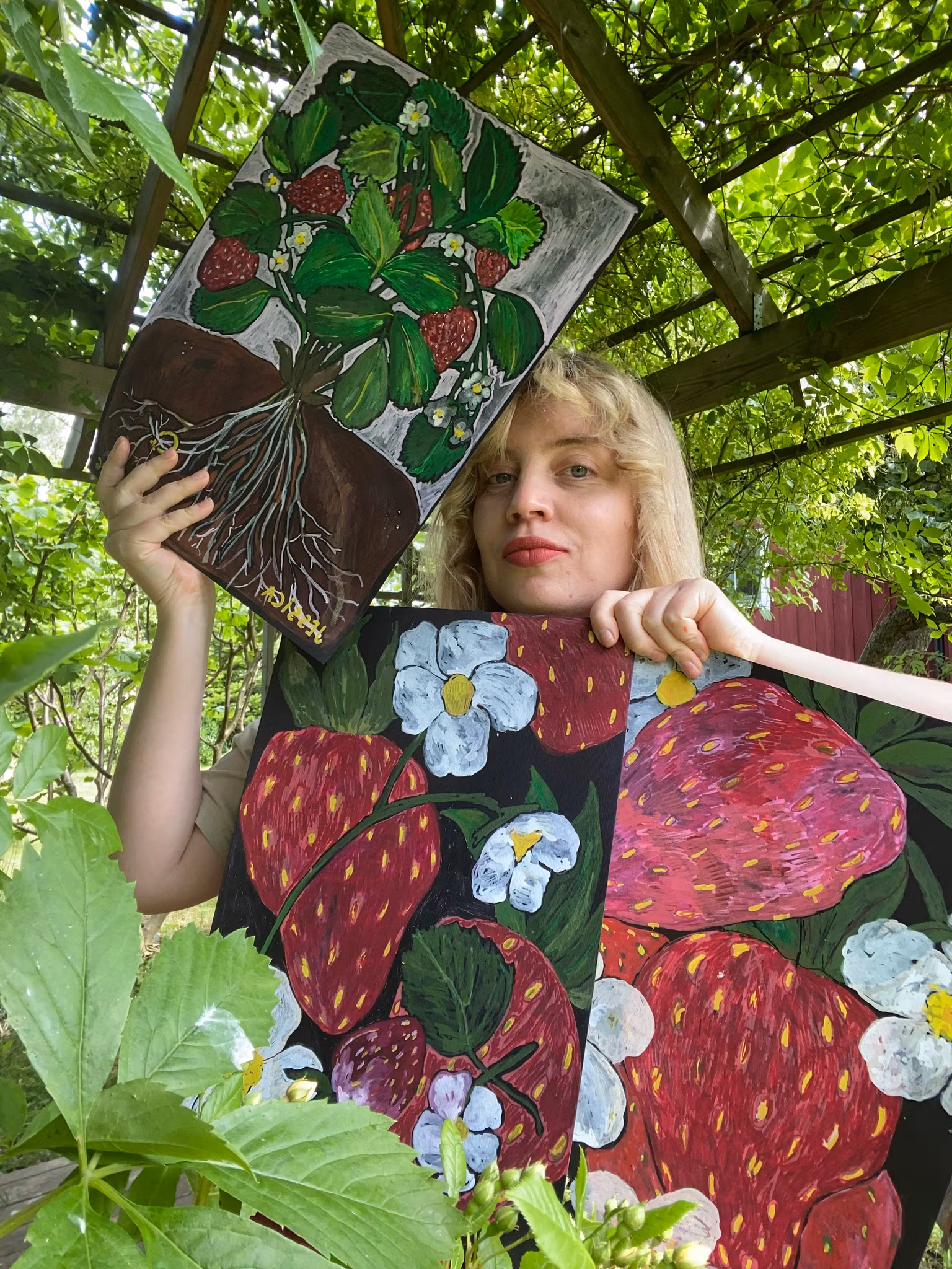 Ringen - Originalmålning av Jessica Jämting 40x50 cm