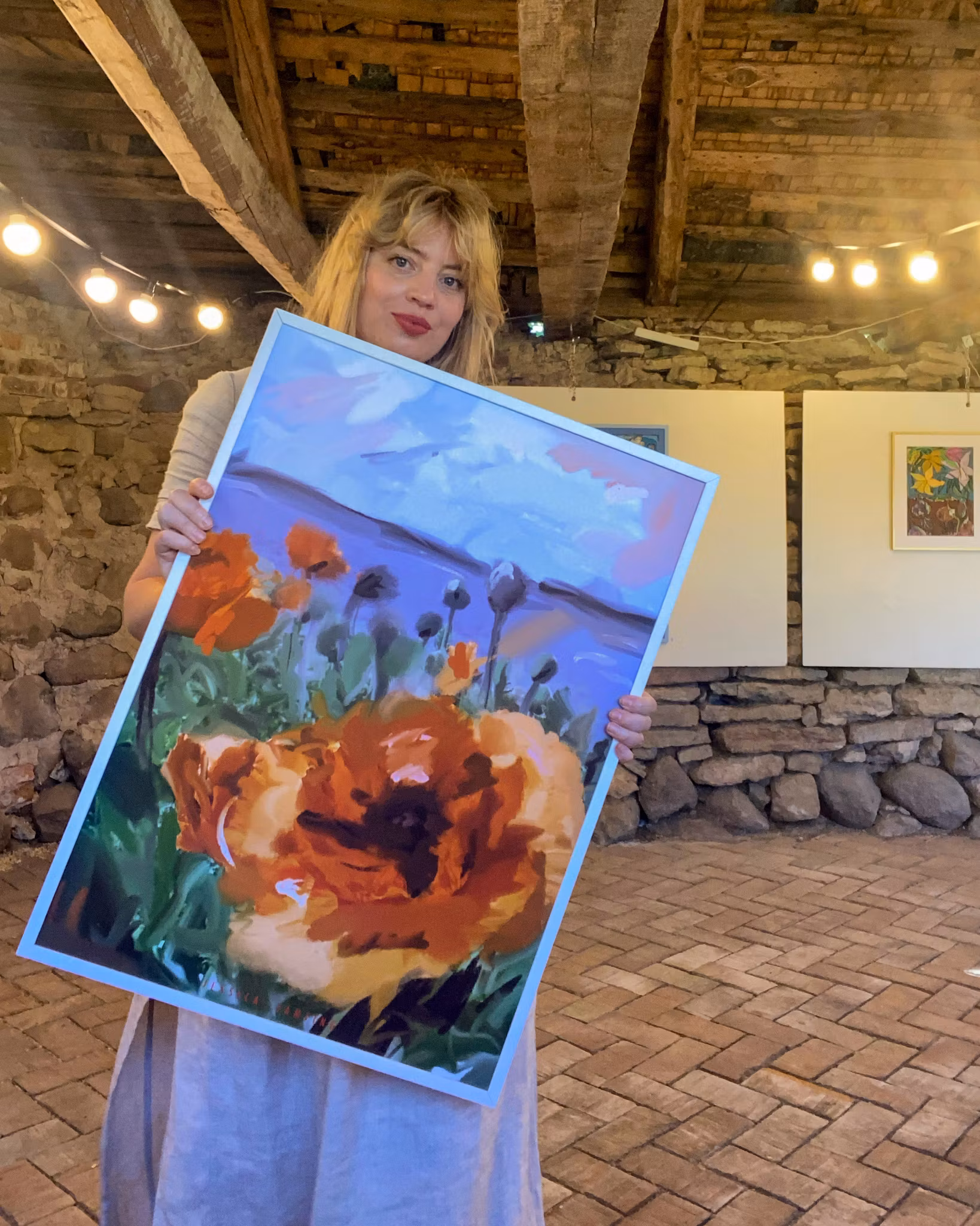 Varma Vågor –  Poster av Jessica Jämting
