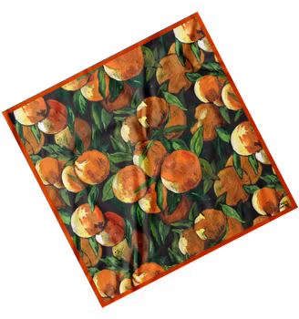 Orange Garden – Scarf av Jessica Jämting