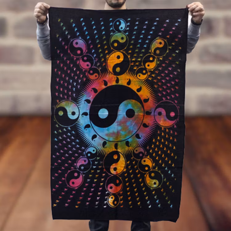 Bomullskonst Yin Yang