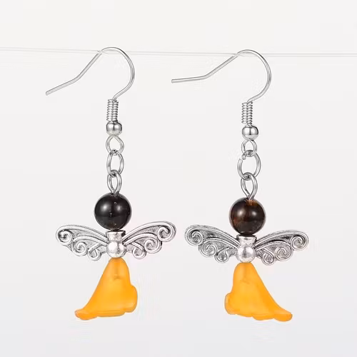 Örhänge Skyddsängel Tigeröga