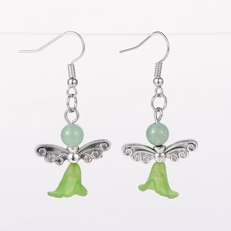 Örhänge Skyddsängel Aventurin