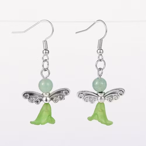 Örhänge Skyddsängel Aventurin