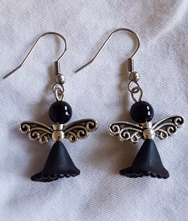 Örhänge Skyddsängel Agat