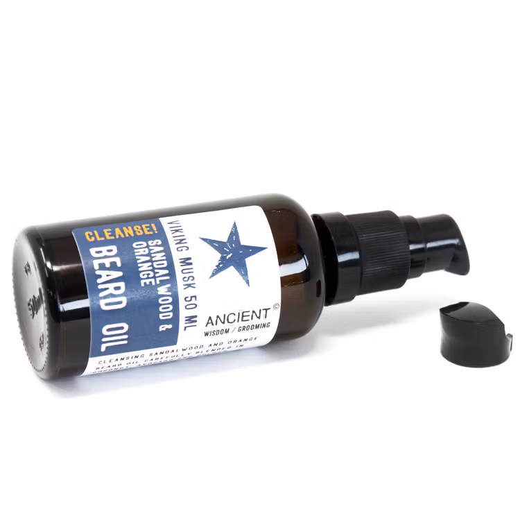 Skäggolja Viking Musk Cleanse  50 ml