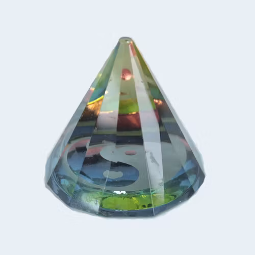 12-sidig Yin Yang Pyramid 50 mm