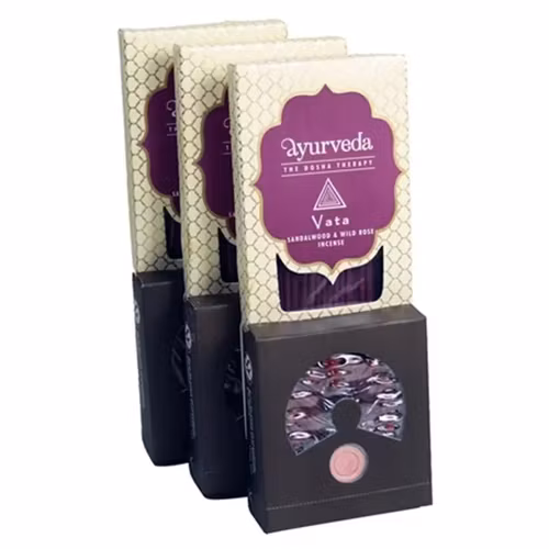 Rökelsepaket Ayurveda Sandalwood/Vildros (Vata)
