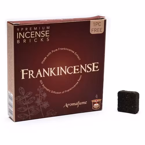 Aromafum Frankincense rökelse-tegelsten 9 st/frp