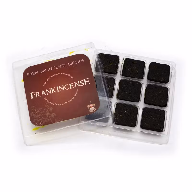 Aromafum Frankincense rökelse-tegelsten 9 st/frp