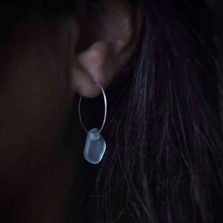 Small Loop Forest Deep örhängen