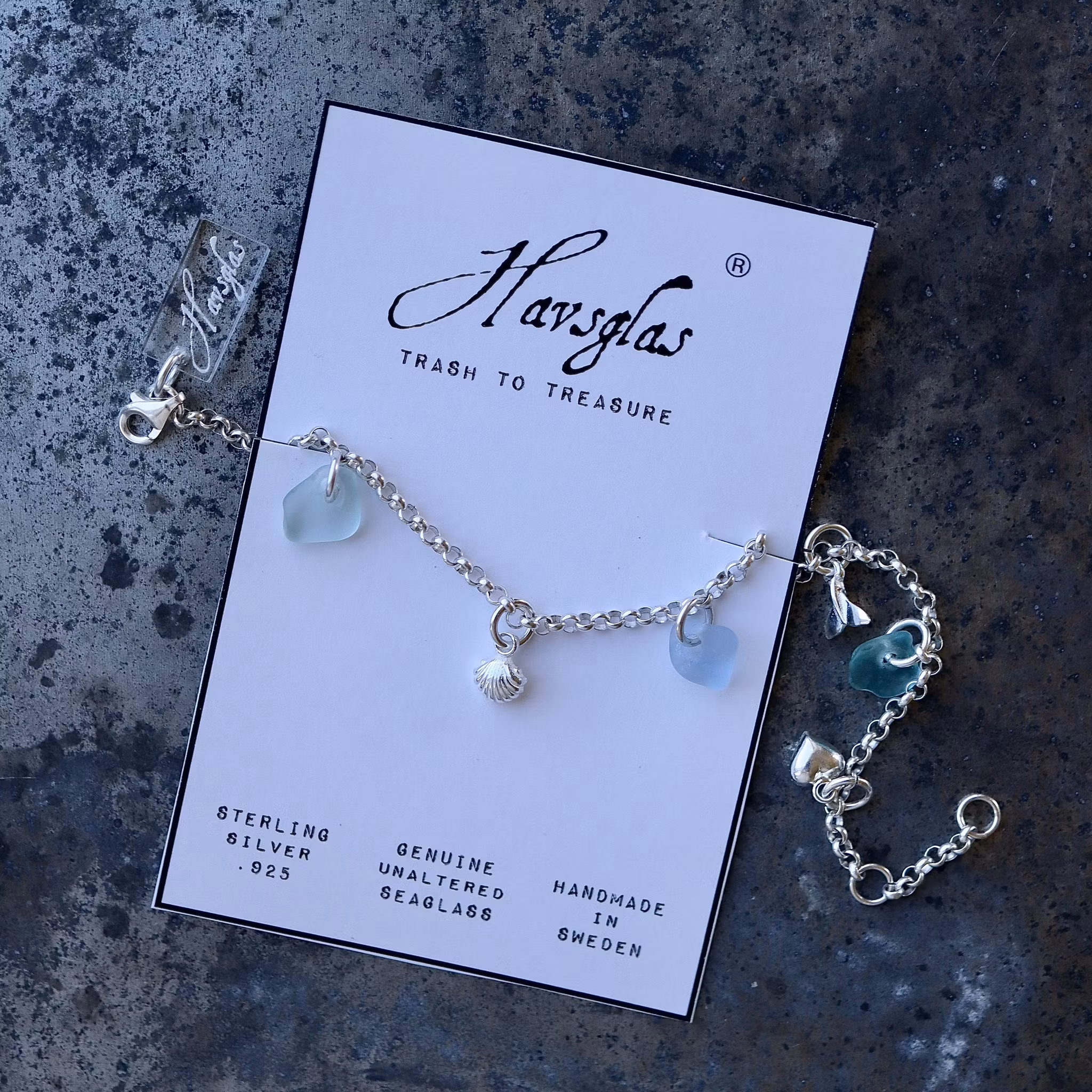 Berlockarmband From The Ocean With Love