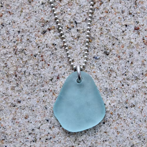 Lightblue Haze halsband