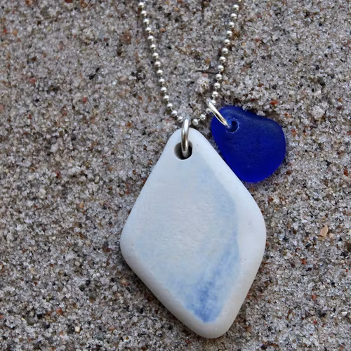 Perfect Match Peaceful Blue halsband