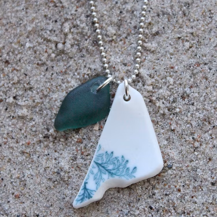 Perfect Match Green Love halsband