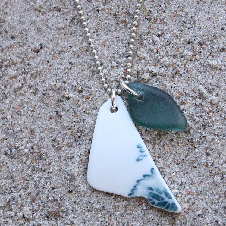 Perfect Match Green Love halsband