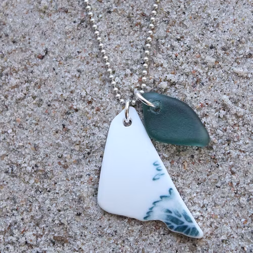 Perfect Match Green Love halsband