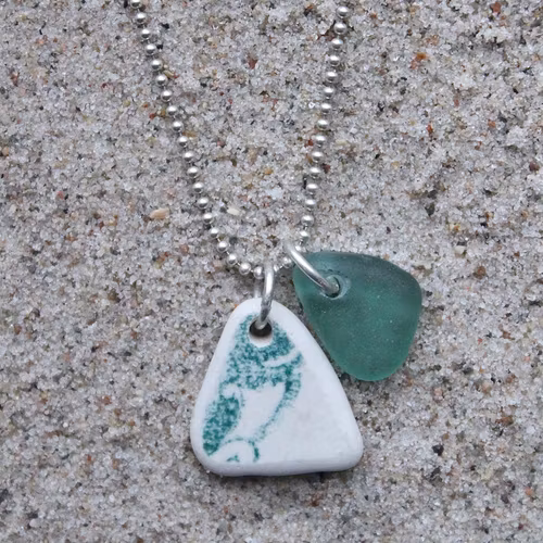 Perfect Match Green Lace halsband