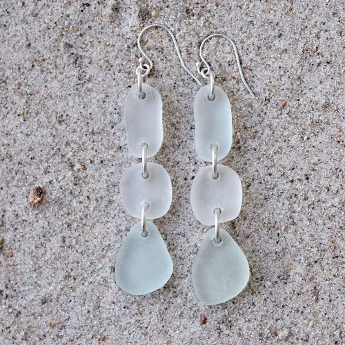 Winter trippelörhängen