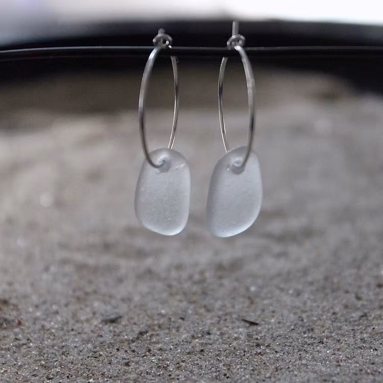 Small Loop Frosty örhängen