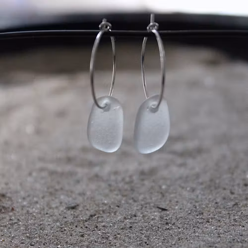 Small Loop Frosty örhängen