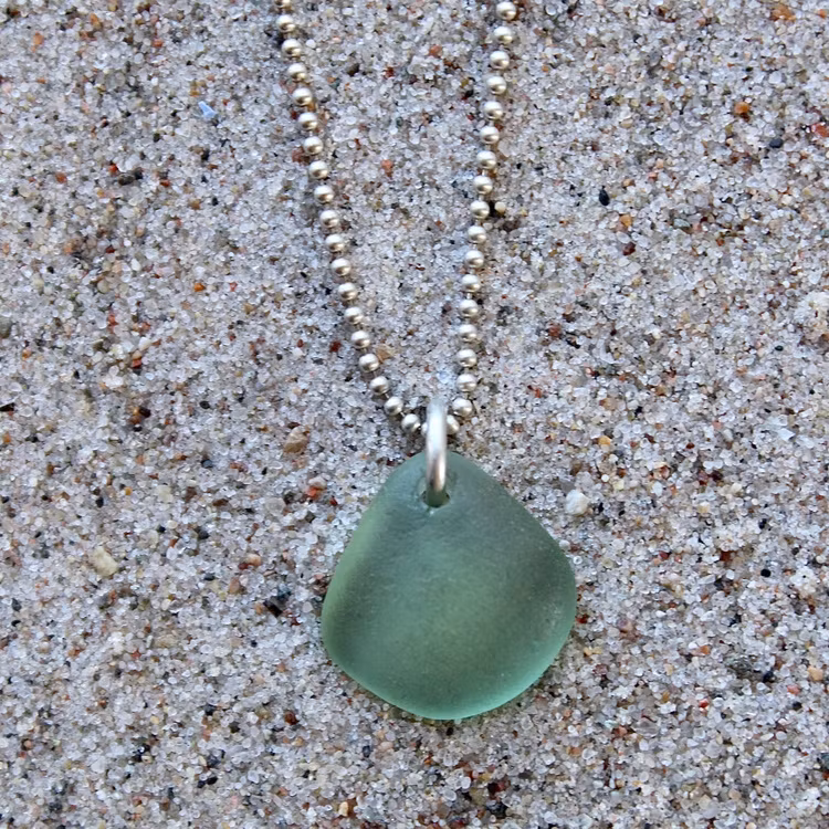 Glowing Green halsband