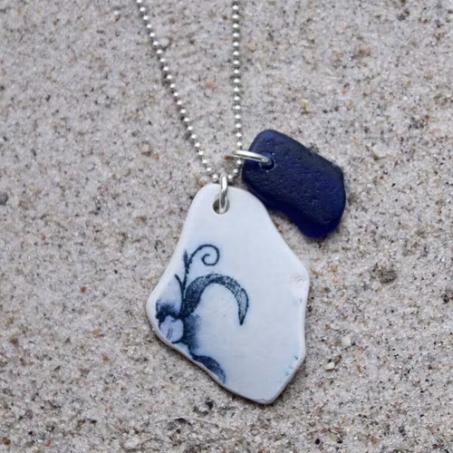 Perfect Match Blue Treasure halsband